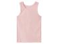 Rosa Baumwoll-Unterhemd für Kinder