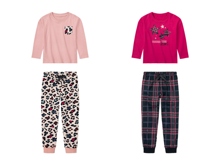 Gehe zu Vollbildansicht: lupilu® Kleinkinder Pyjama aus reiner Baumwolle - Bild 1