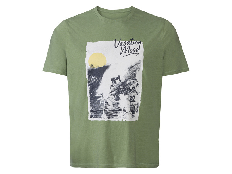 Gehe zu Vollbildansicht: LIVERGY® Herren T-Shirt, leger geschnitten - Bild 2
