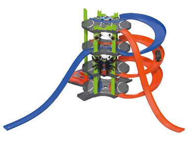 Playtive Racers Parkhaus, Flucht vor der Spinne, 15-teilig