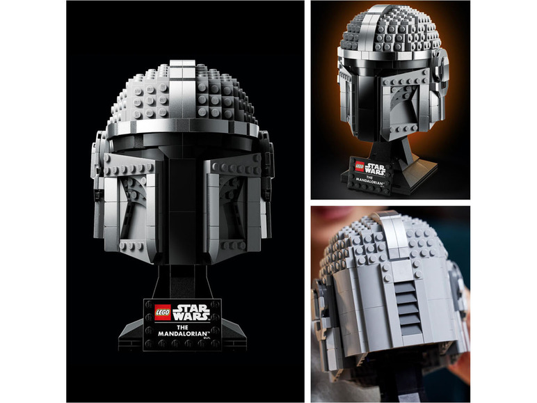 Gehe zu Vollbildansicht: LEGO® Star Wars 75328 »Mandalorianer Helm« - Bild 4