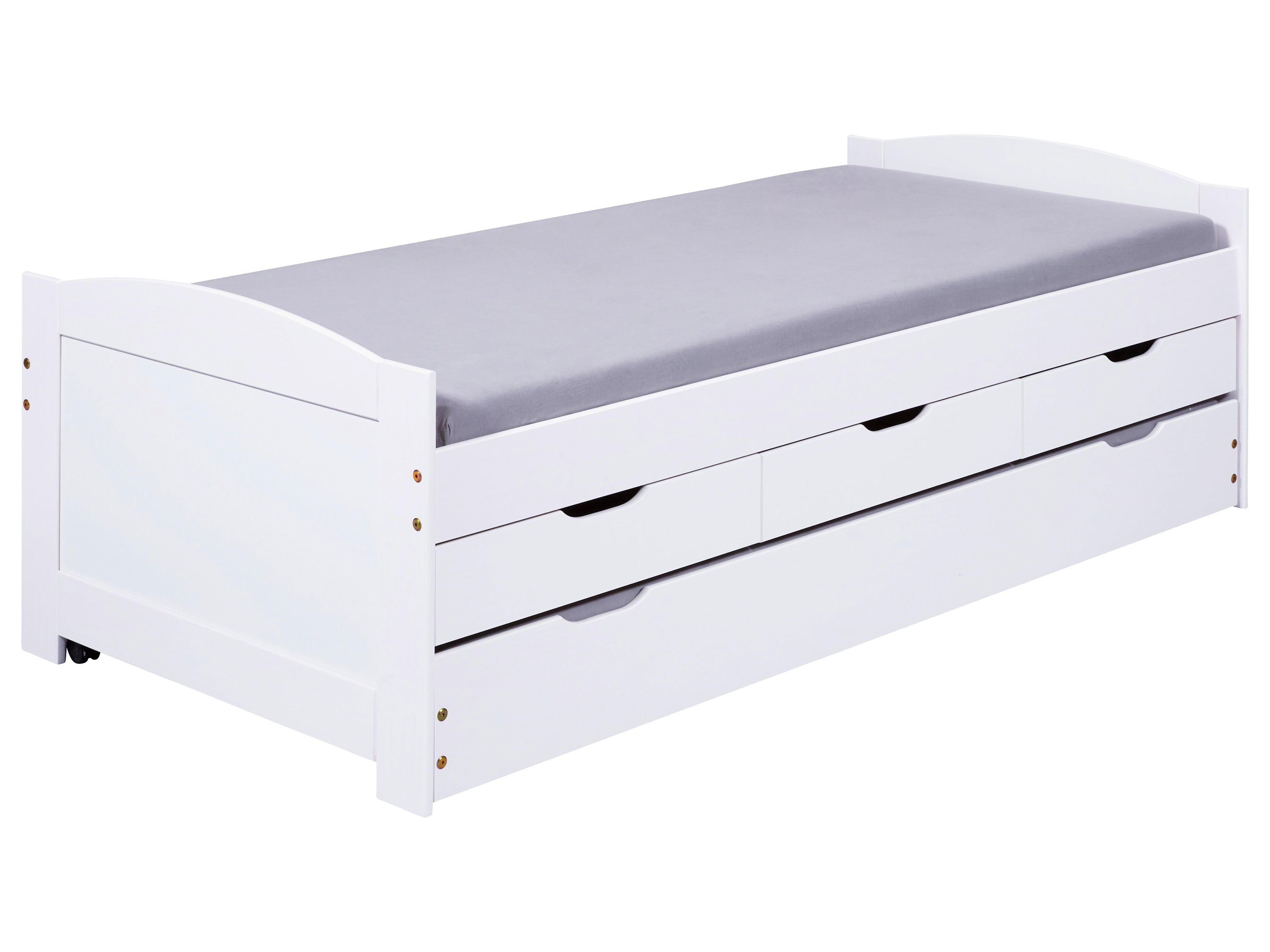 Inter Link Funktionsbett Marinella/Ulli/Lena (Ulli – weiß) | 03015187500431