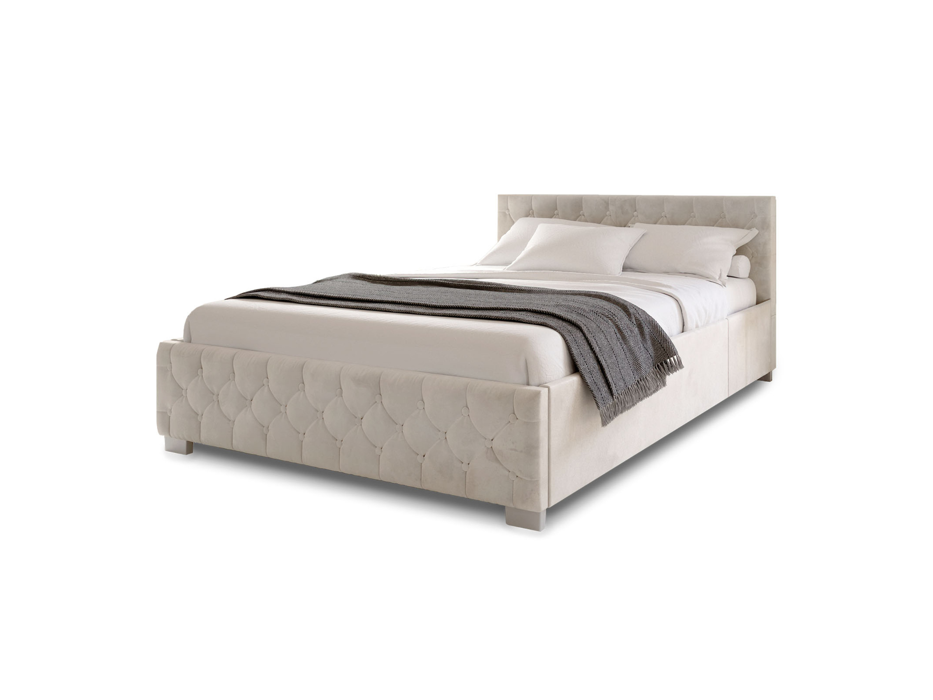 Juskys Polsterbett »Nizza« mit Bettkasten und Beleuchtung (Beige, 180 x 200 cm)““ | dunkelgrau Style: Modern Typ: Polsterbett Funktion: Mit Stauraum und LED-Beleuchtung Liegefläche: ca. 120 x 200 cm