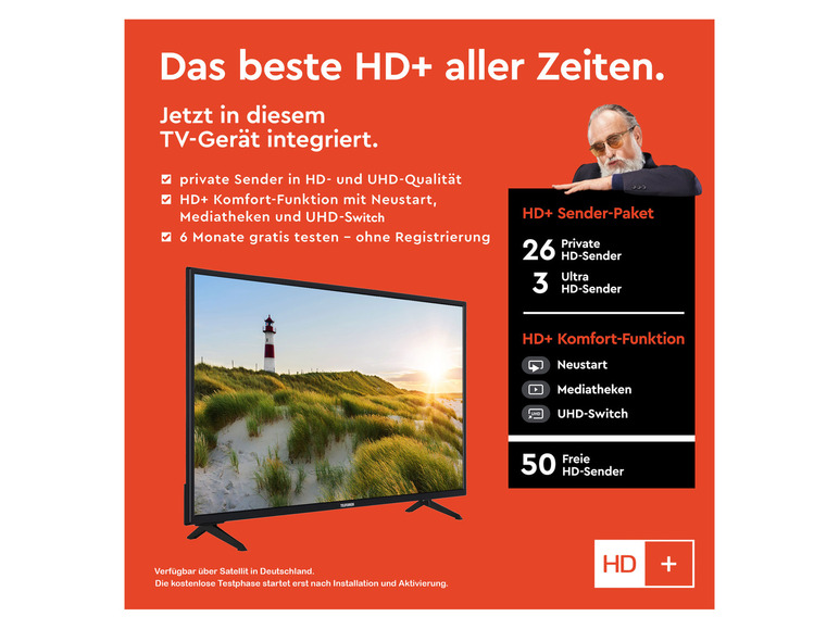 Gehe zu Vollbildansicht: TELEFUNKEN Fernseher »XFSN550S« Full HD Smart TV - Bild 16