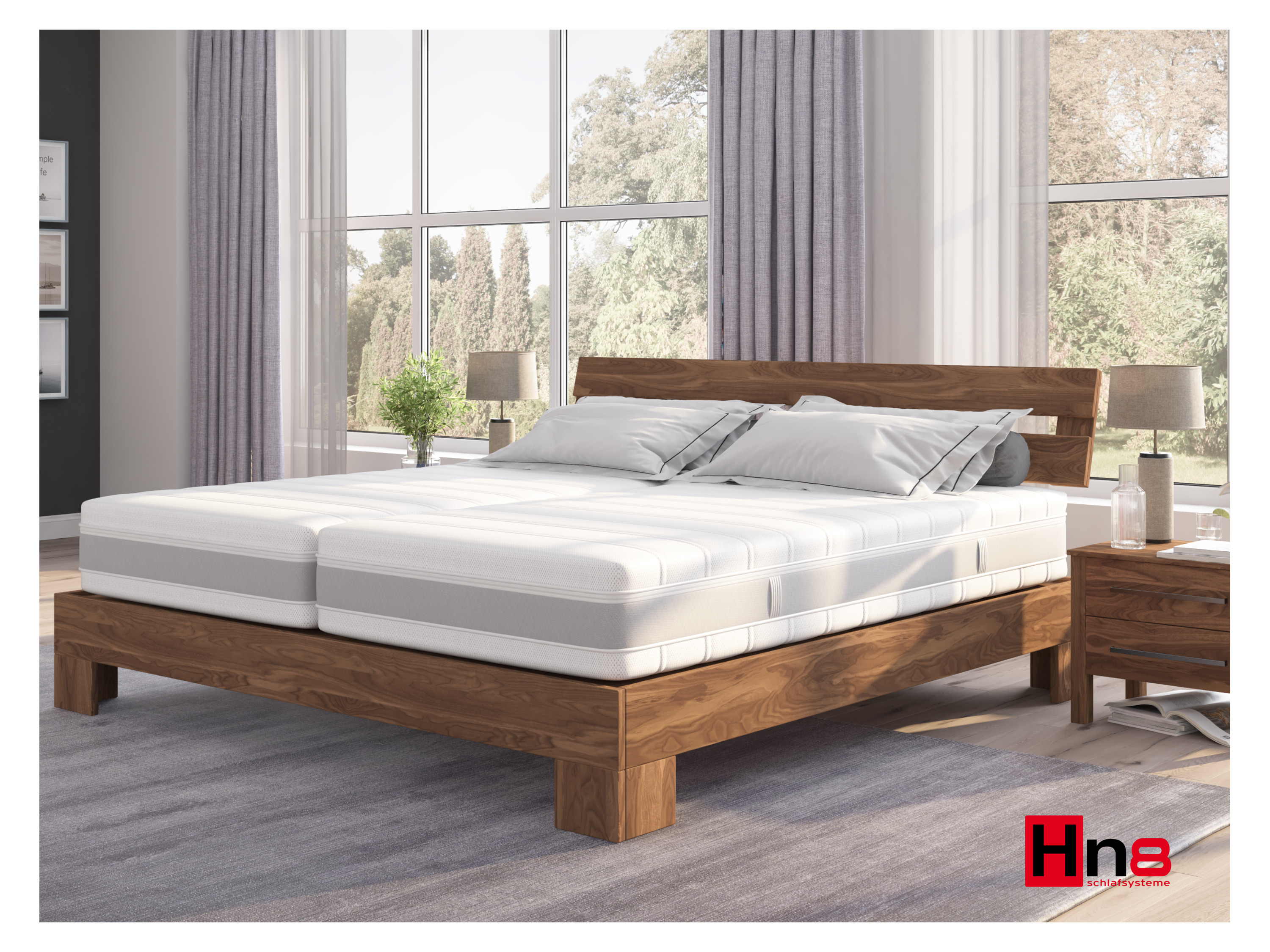 Thumbnail - Hn8 Schlafsysteme 7-Zonen Kaltschaum-Matratze Sleep Balance Pro mit Wendefunktion (H2/H3, 100 X 200 CM)