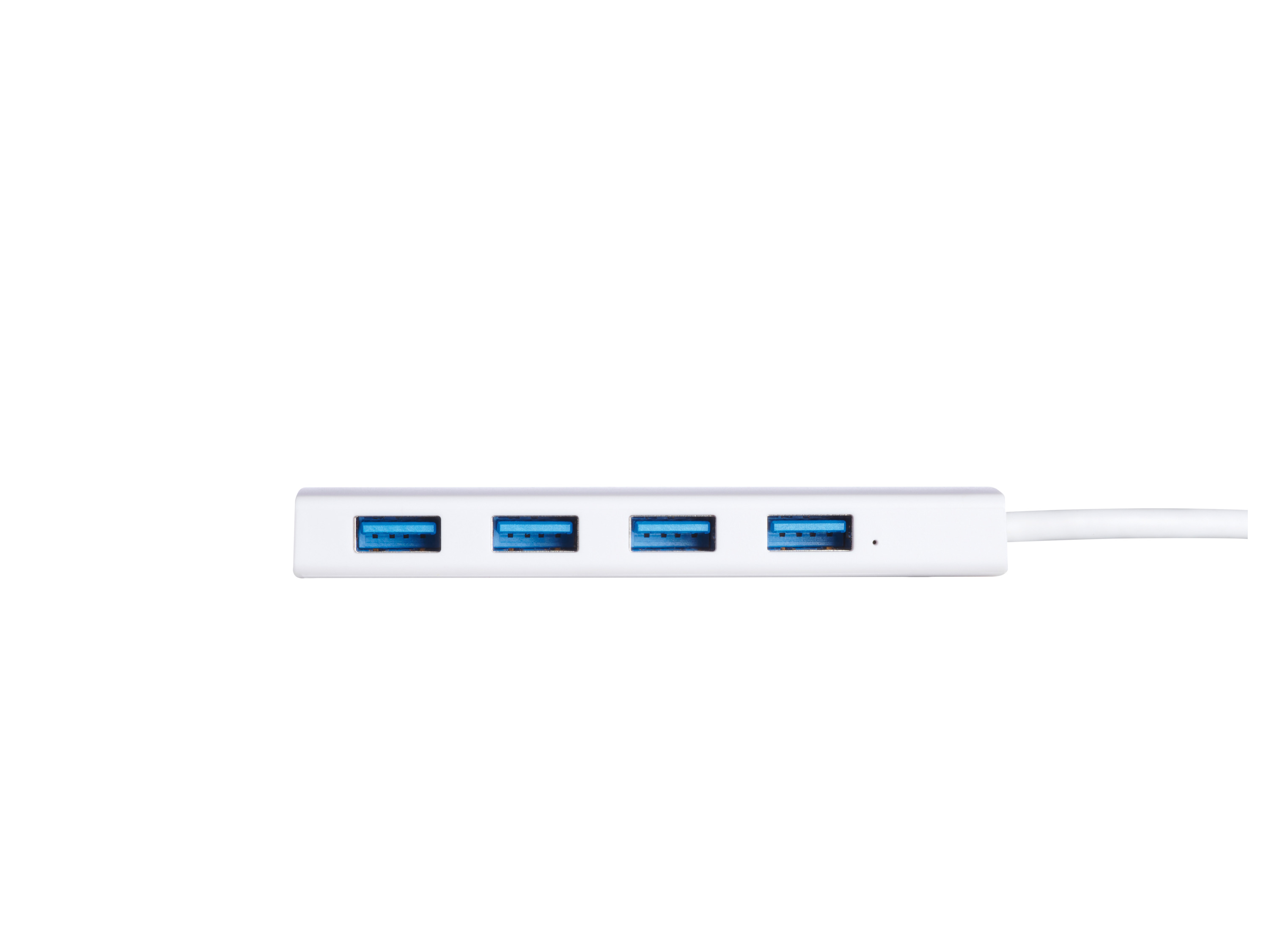 TRONIC® USB-Hub 4 -Port USB 3.0 (Weiß) – Bild 2 von 3