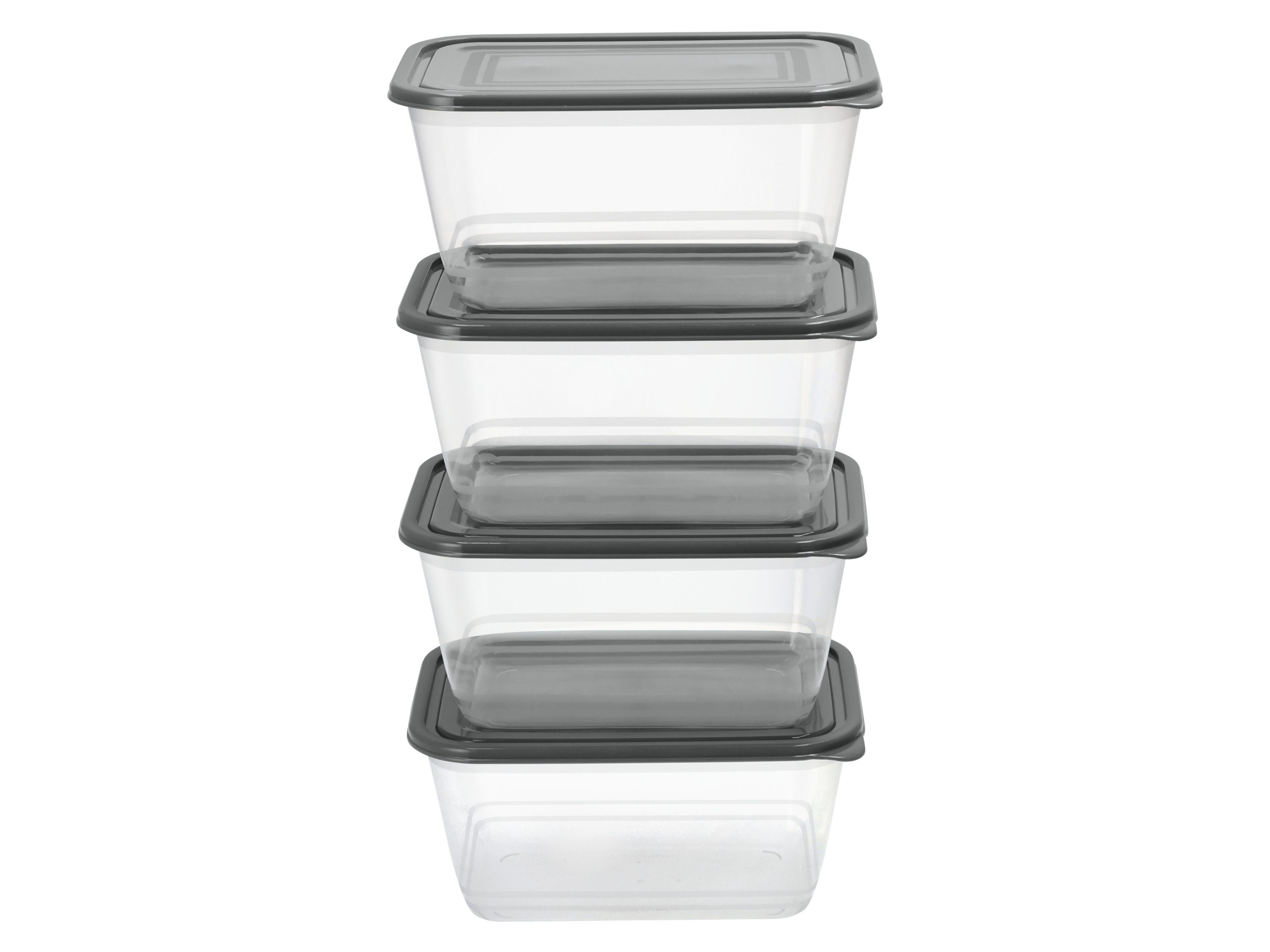 SILVERCREST® Frischhaltedosen-Sets PP XXL (4 x 2,5 l)