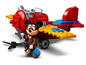LEGO Mickey Mouse Flugzeug mit Mickey Mouse Figur.