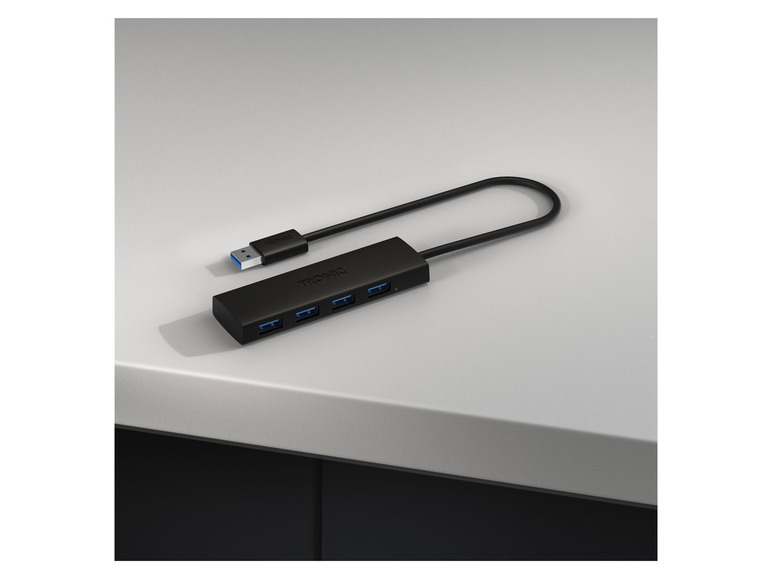 Gehe zu Vollbildansicht: TRONIC® USB-Hub 4 -Port USB 3.0 - Bild 2
