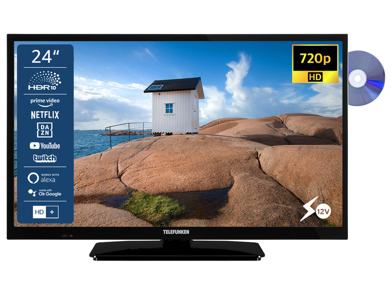 Gehe zu Vollbildansicht: TELEFUNKEN Fernseher »XH24SN550MVD« HD ready Smart TV - Bild 12
