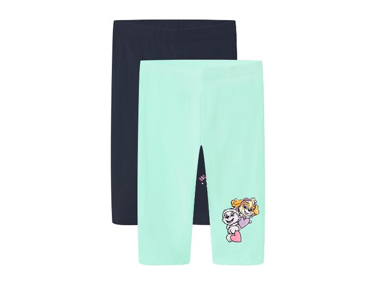 Kinder Radlerleggings, 2 Stück
