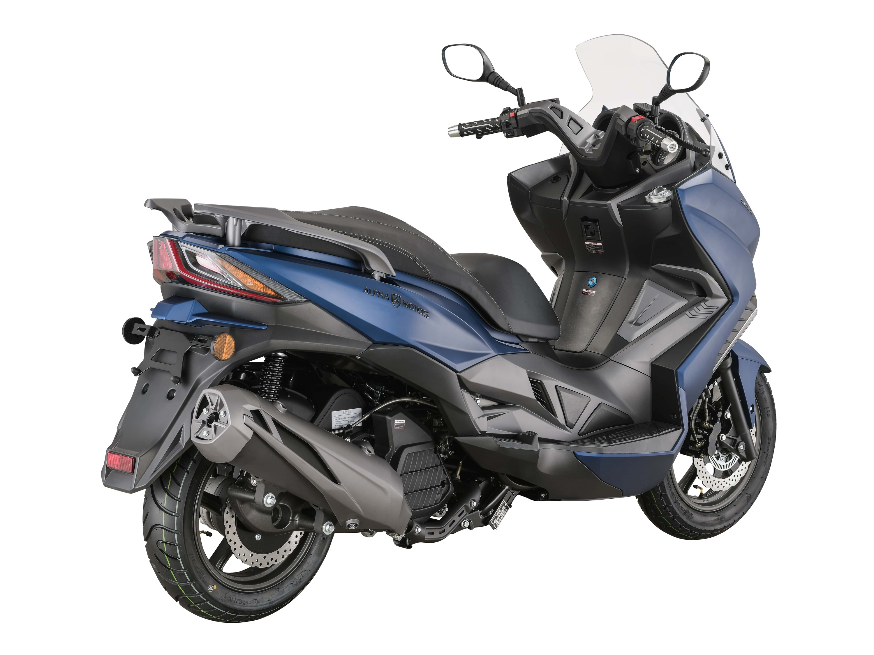 Alpha Motors Motorroller Sport Cruiser 22, 125 ccm, 95 km/h, Euro 5+, mit Lenkerschloss – Bild 4 von 4