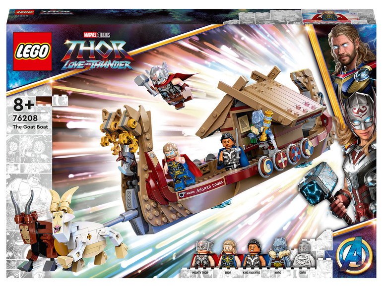 Gehe zu Vollbildansicht: LEGO® Marvel Super Heroes 76208 »Das Ziegenboot« - Bild 1