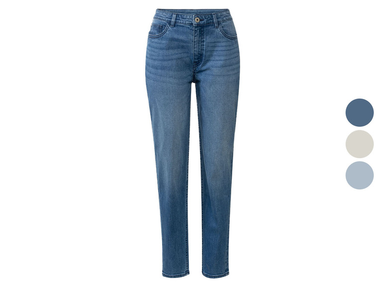 Gehe zu Vollbildansicht: esmara® Damen Jeans, Mom Fit, mit hoher Leibhöhe - Bild 1