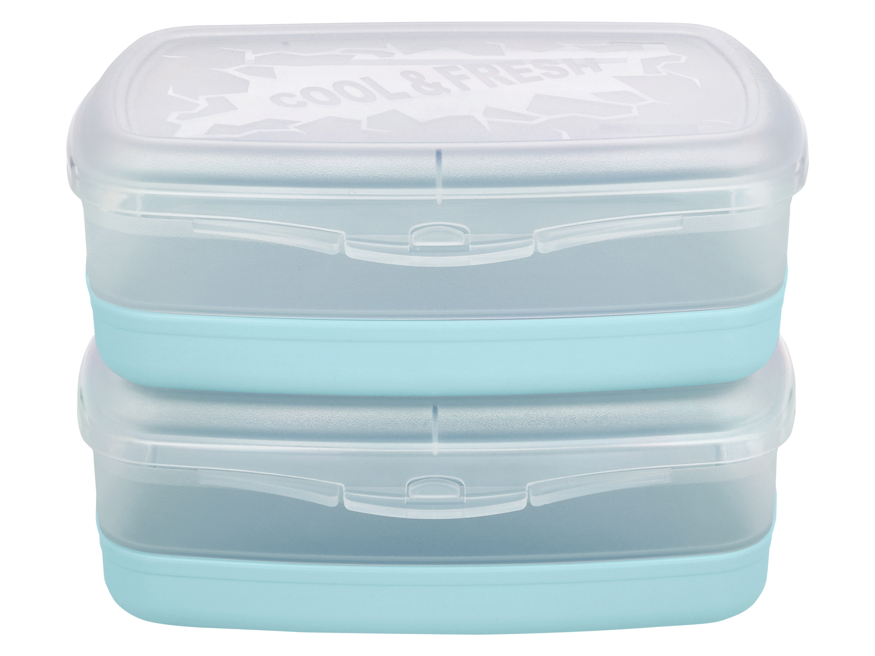 SILVERCREST® Kühl-Lunchboxen/ Kühl-Partycontainer/ Kühl-Tortenglocke (Kühl-2er Set) – Bild 2 von 3