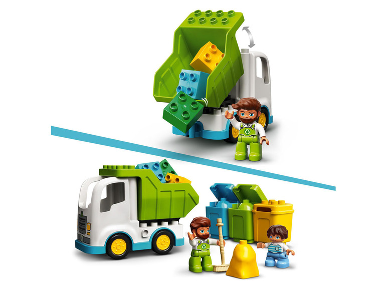 Gehe zu Vollbildansicht: LEGO® DUPLO® 10945 »Müllabfuhr und Wertstoffhof« - Bild 4