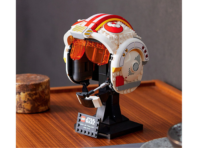 Gehe zu Vollbildansicht: LEGO® Star Wars 75327 «Helm von Luke Skywalker™ (Rot Fünf)» - Bild 3