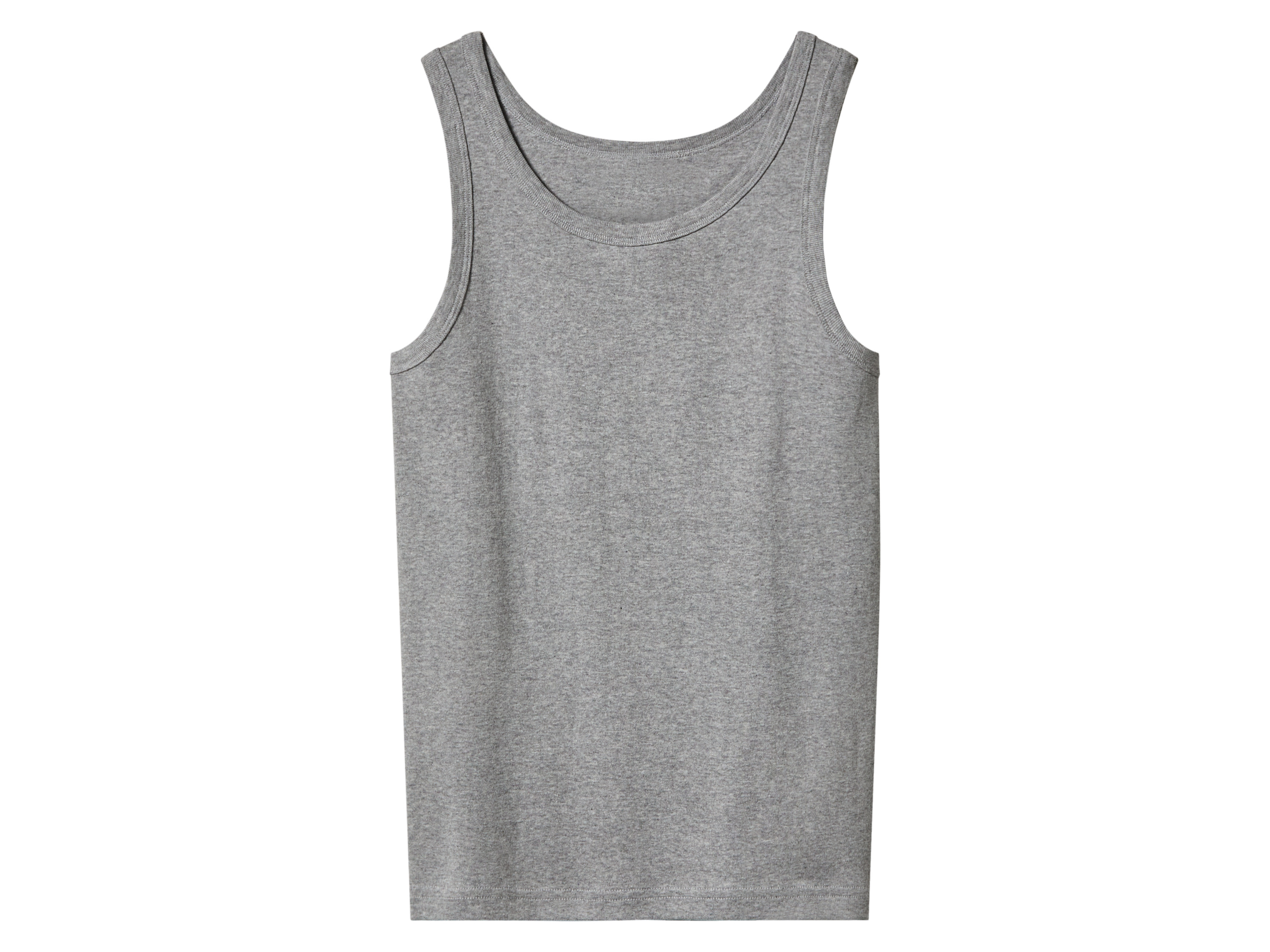 Thumbnail - esmara® Kinder Jungen Unterhemd 2 Stück (grau/navy, 134/140)