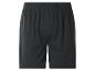 Schwarze Herren-Sportshorts mit elastischem Bund