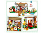 LEGO Animal Crossing Set mit Haus, Isabelle und Tom Nook Figuren.