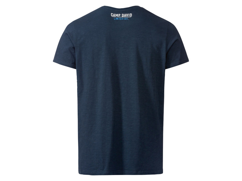 Gehe zu Vollbildansicht: Camp David Herren T-Shirt, aufwendiger Druck mit Stickerei - Bild 6