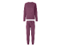 ESMARA® Damen Frottee-Pyjama, lang, in Lila