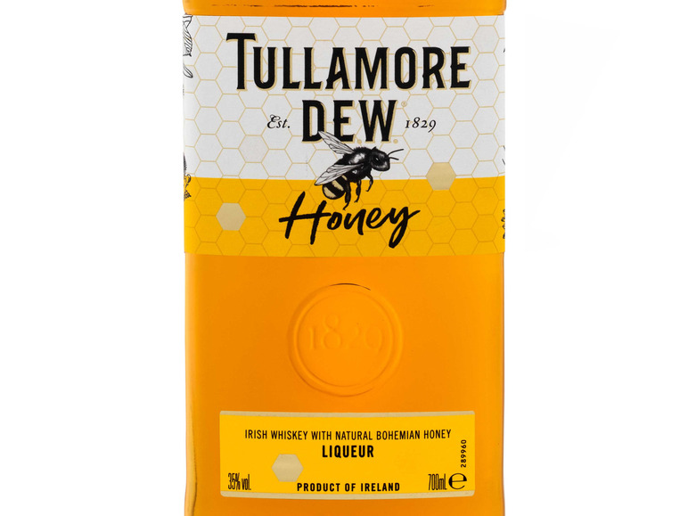 Dew Whiskey Liquer Honey Tullamore Vol 35%