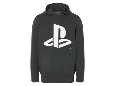PLAYSTATION | XBOX - Herren Sweathoodie, PLAYSTATION | XBOX, mit Druck (Playstation/anthrazit, L)