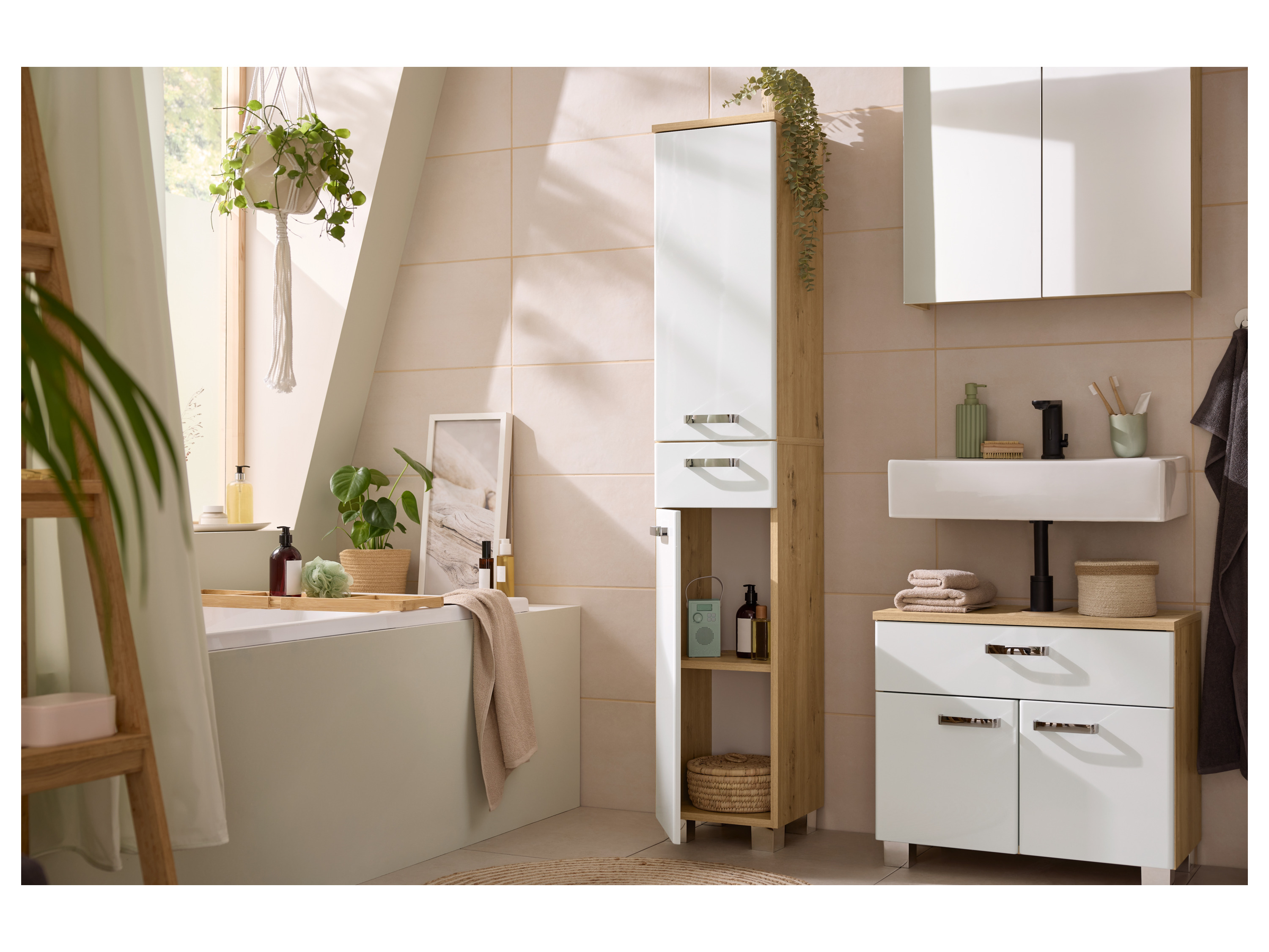 LIVARNO® Premium-Waschbecken-Unterschrank »Palermo« – Bild 2 von 4
