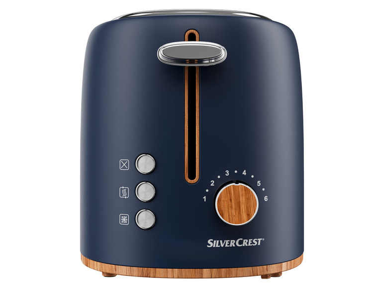 Gehe zu Vollbildansicht: SILVERCREST® Toaster Holzdesign EDS STH 900 +Brotkorb - Bild 3