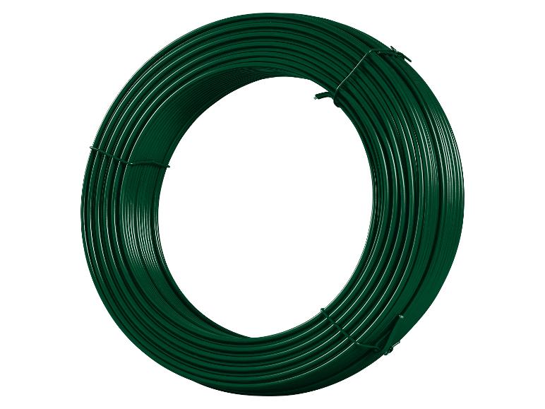 Rolle grüner Draht für Zäune.