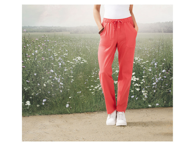 Gehe zu Vollbildansicht: esmara Damen Hose, mit natürlichen Hanffasern und Bio-Baumwolle - Bild 6