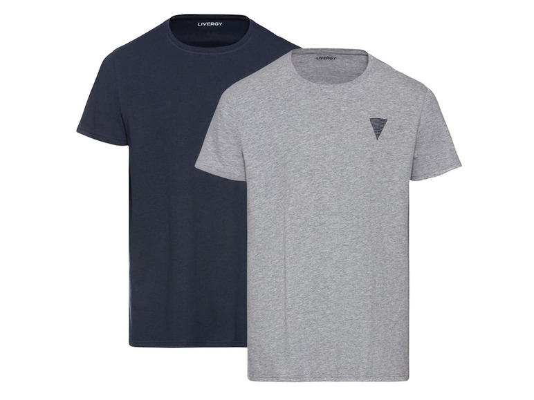 Gehe zu Vollbildansicht: LIVERGY® Herren T-Shirts, 2 Stück, körpernah geschnitten - Bild 8