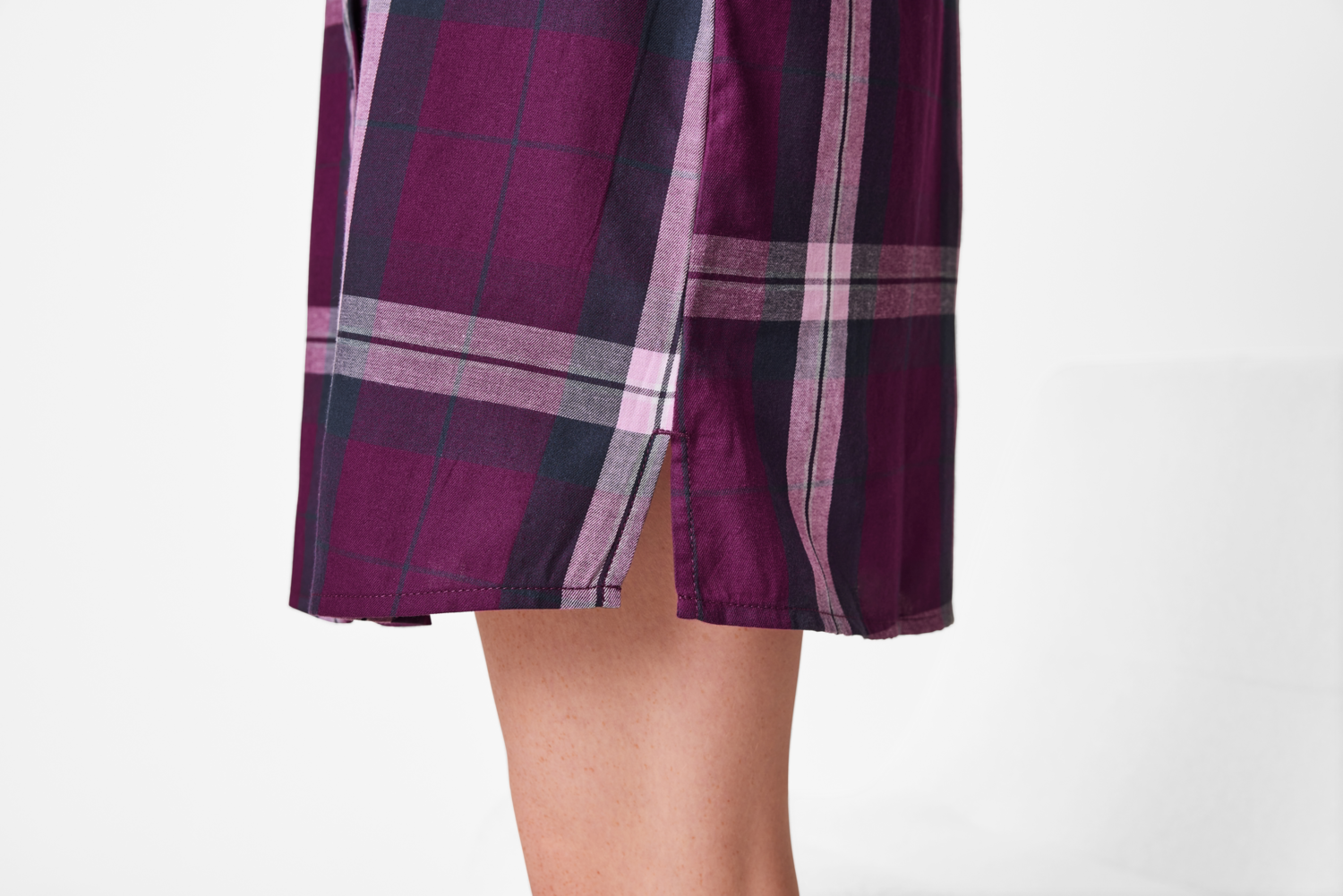 Thumbnail - esmara® Damen Flanell Bigshirt (Lila, M(40/42))