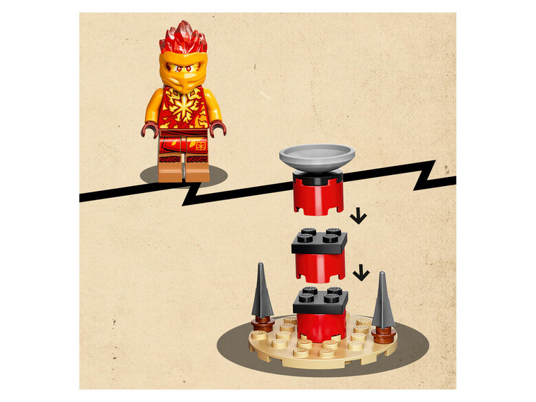 Gehe zu Vollbildansicht: LEGO® NINJAGO 70688 »Kais Spinjitzu-Ninjatraining« - Bild 7