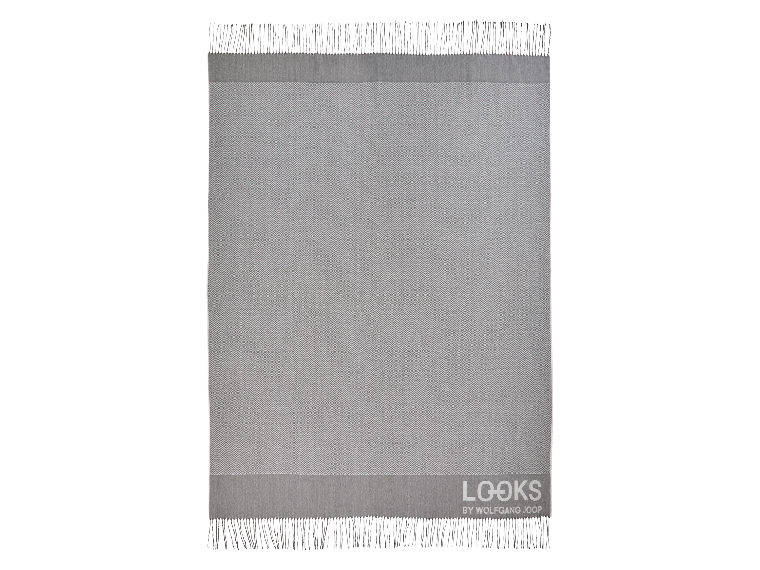 LOOKS BY WOLFGANG JOOP Plaid, 130 x 170 cm (Grau)""