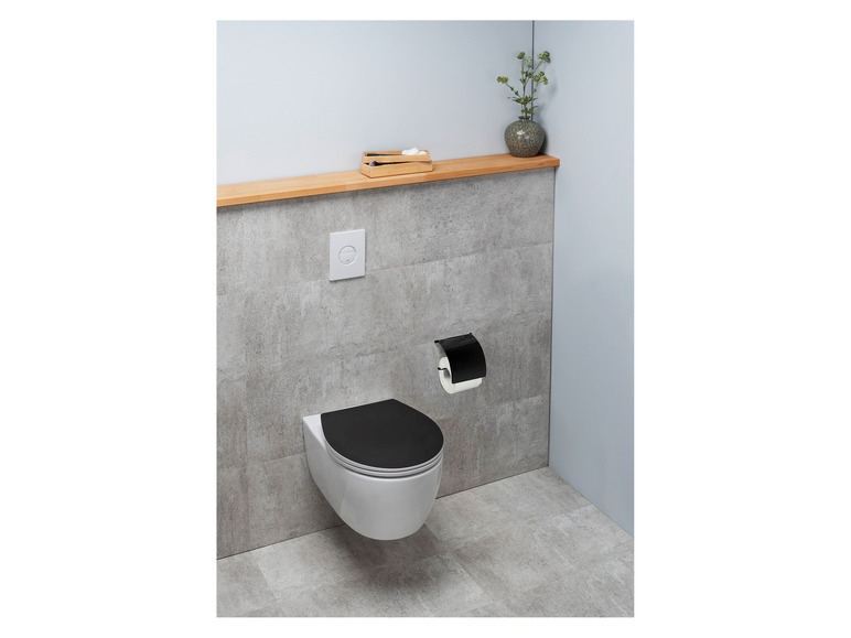 Gehe zu Vollbildansicht: Wenko WC-Sitz mit Absenkautomatik, antibakteriell - Bild 5
