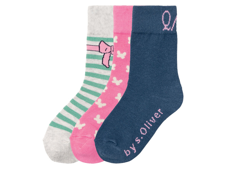 Gehe zu Vollbildansicht: QS by s.Oliver Kleinkinder Socken, 3 Paar, mit Baumwolle - Bild 24