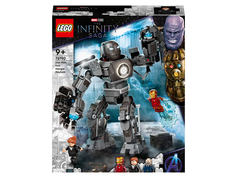 Gehe zu Vollbildansicht: LEGO® Marvel Super Heroes 76190 »Iron Man und das Chaos durch Iron Monger« - Bild 1