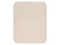 Rechteckiger beiger Kunststoffdeckel für Lebensmittelbehälter