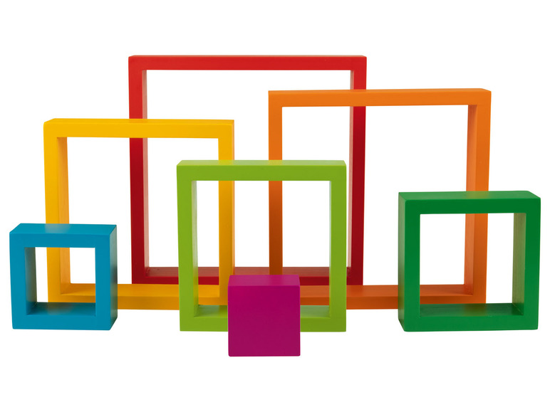 Gehe zu Vollbildansicht: Playtive Holz Regenbogen-Sets, nach Montessori-Art - Bild 10