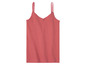 Ein rosa, geripptes Tanktop.