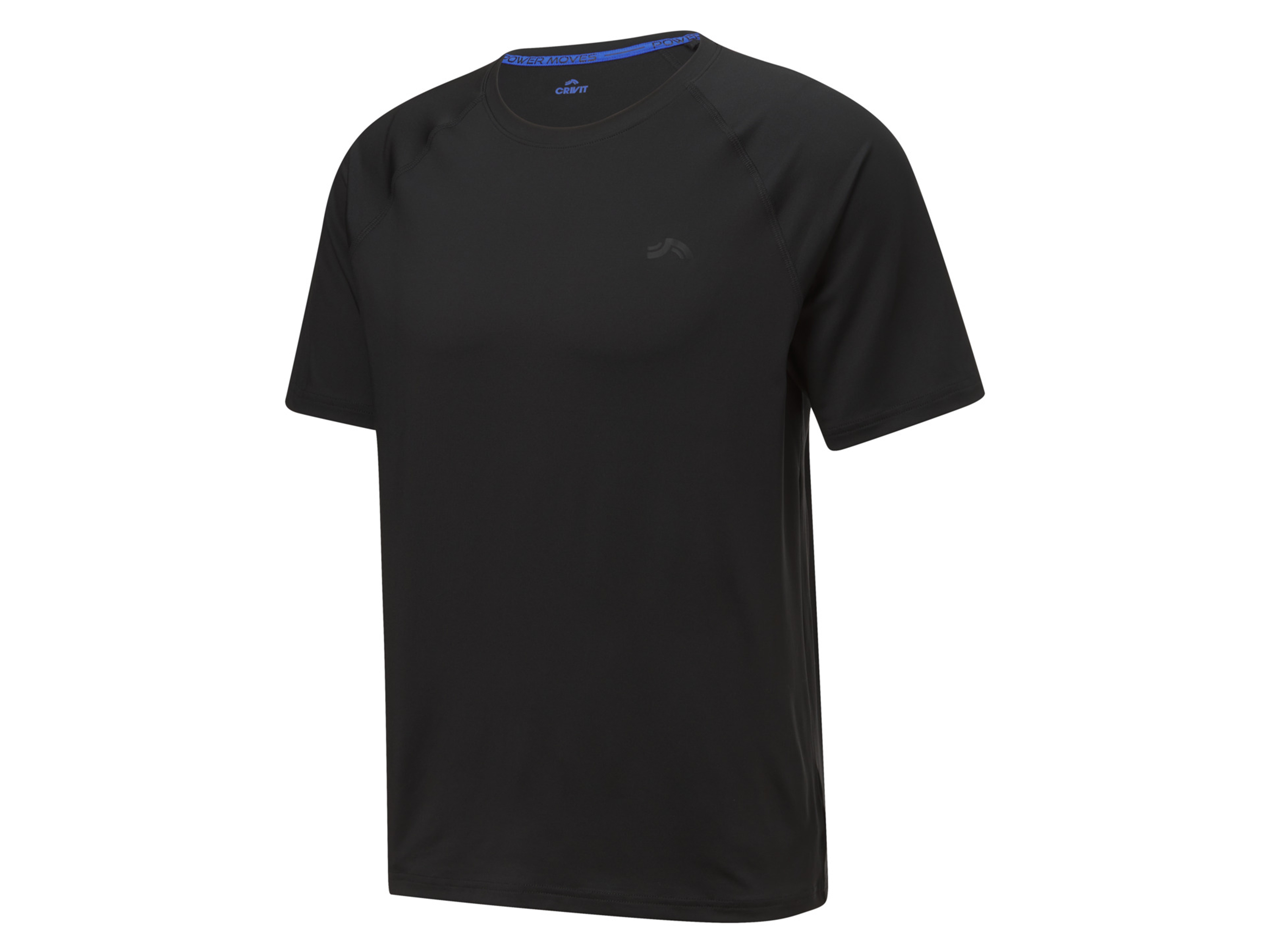 CRIVIT Herren Funktionsshirt Influencer (Schwarz, L (52/54))""