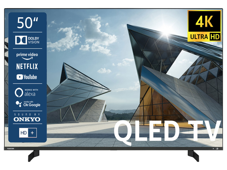 Gehe zu Vollbildansicht: TOSHIBA QLED Fernseher Smart TV 4K UHD inkl. 6 Monate HD+ - Bild 12