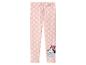 Rosa gepunktete Minnie Maus Leggings mit „BOW-TIFUL“-Schriftzug.
