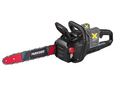 PARKSIDE PERFORMANCE® 40 V Akku-Kettensäge »PPKSA 40-Li C3« Set mit 20 V / 8 Ah Smart-Akku »PAPP 208 A1« und 20 V / 2 x 4,5 A Akku-Doppelladegerät »PDSLG 20 B1«