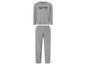 Grauer Schlafanzug mit langen Ärmeln der Marke Mando