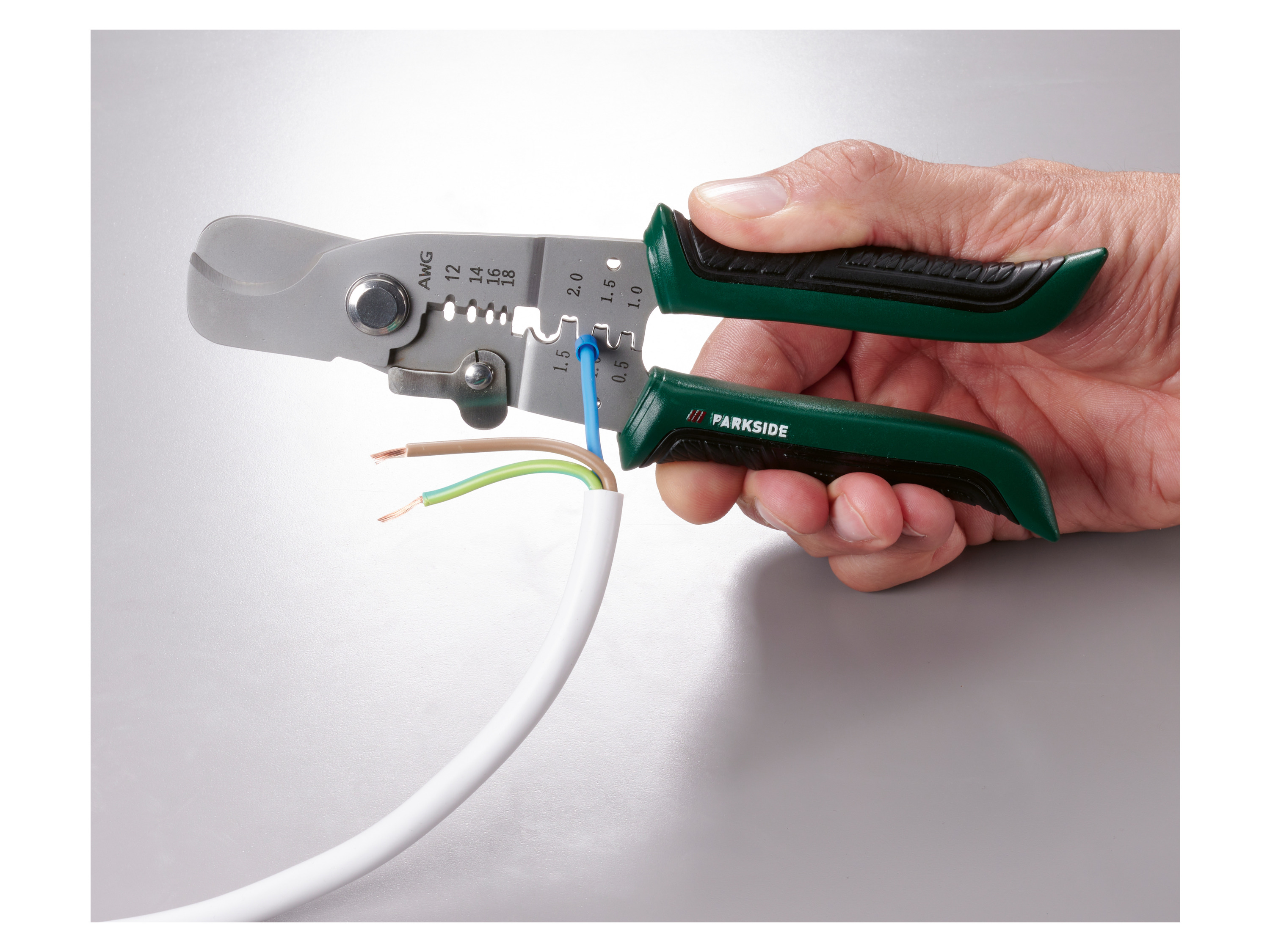 Thumbnail - PARKSIDE® Multi-Abisolierzange 180 mm / Kabelschere 180 mm / Kabelschere 205 mm (Kabelschere 180 mm)