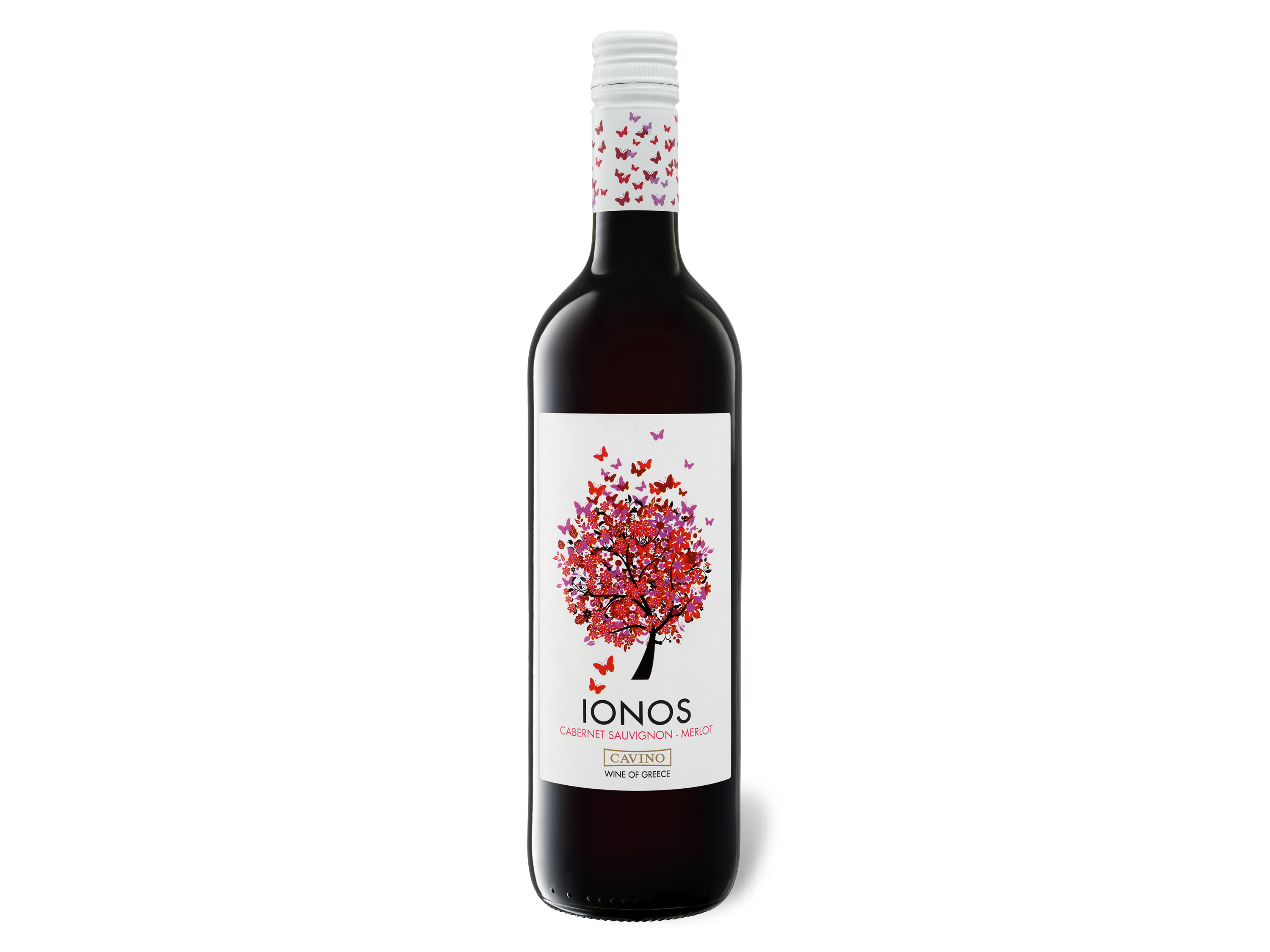 Cavino Ionos Cabernet Sauvignon Merlot trocken, Rotwein Wein & Spirituosen Lidl DE