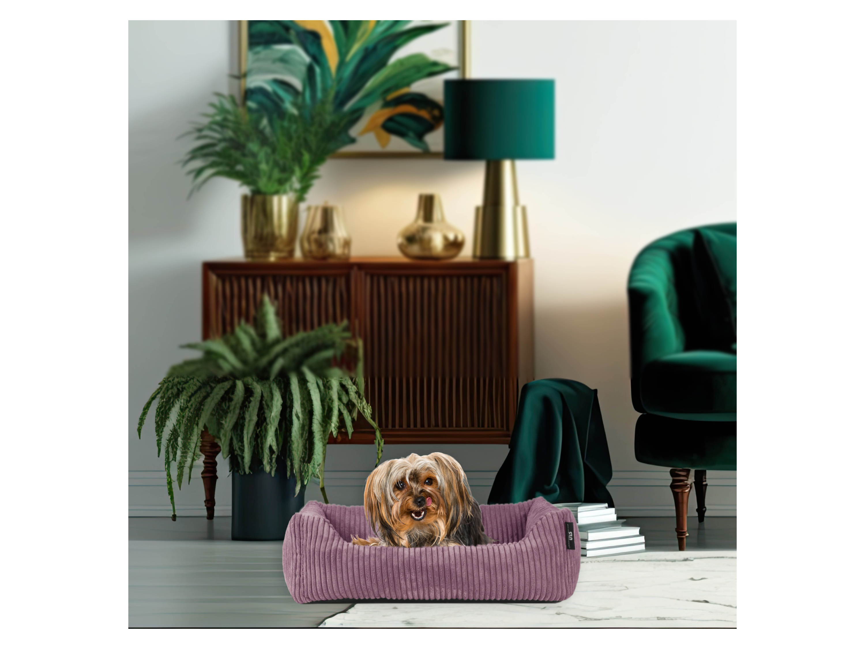 Thumbnail - ROHRSCHNEIDER Tierbett Milly (Altrosa)